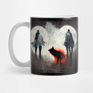 Ghost and the Wolf Mug